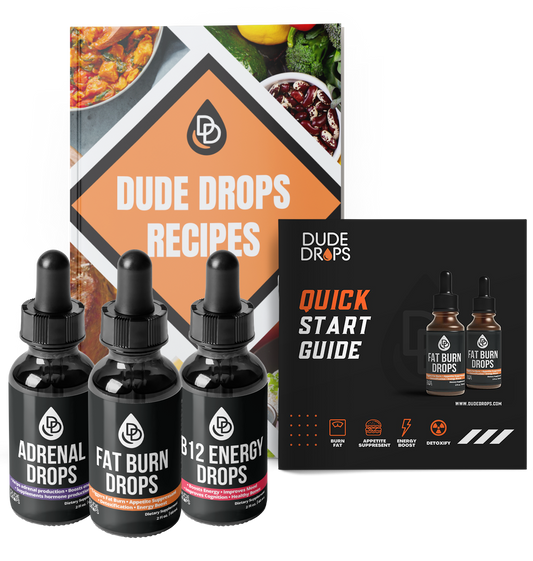 Dude Drops Challenge Kit - Complete Fat Burn System