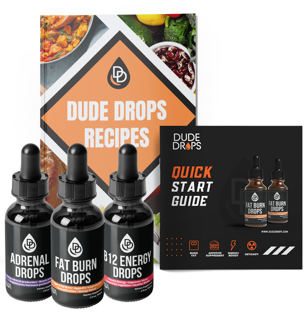 Dude Drops Challenge Kit - Complete Fat Burn System